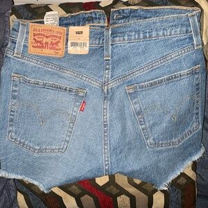 Levi's Blue Denim Shorts